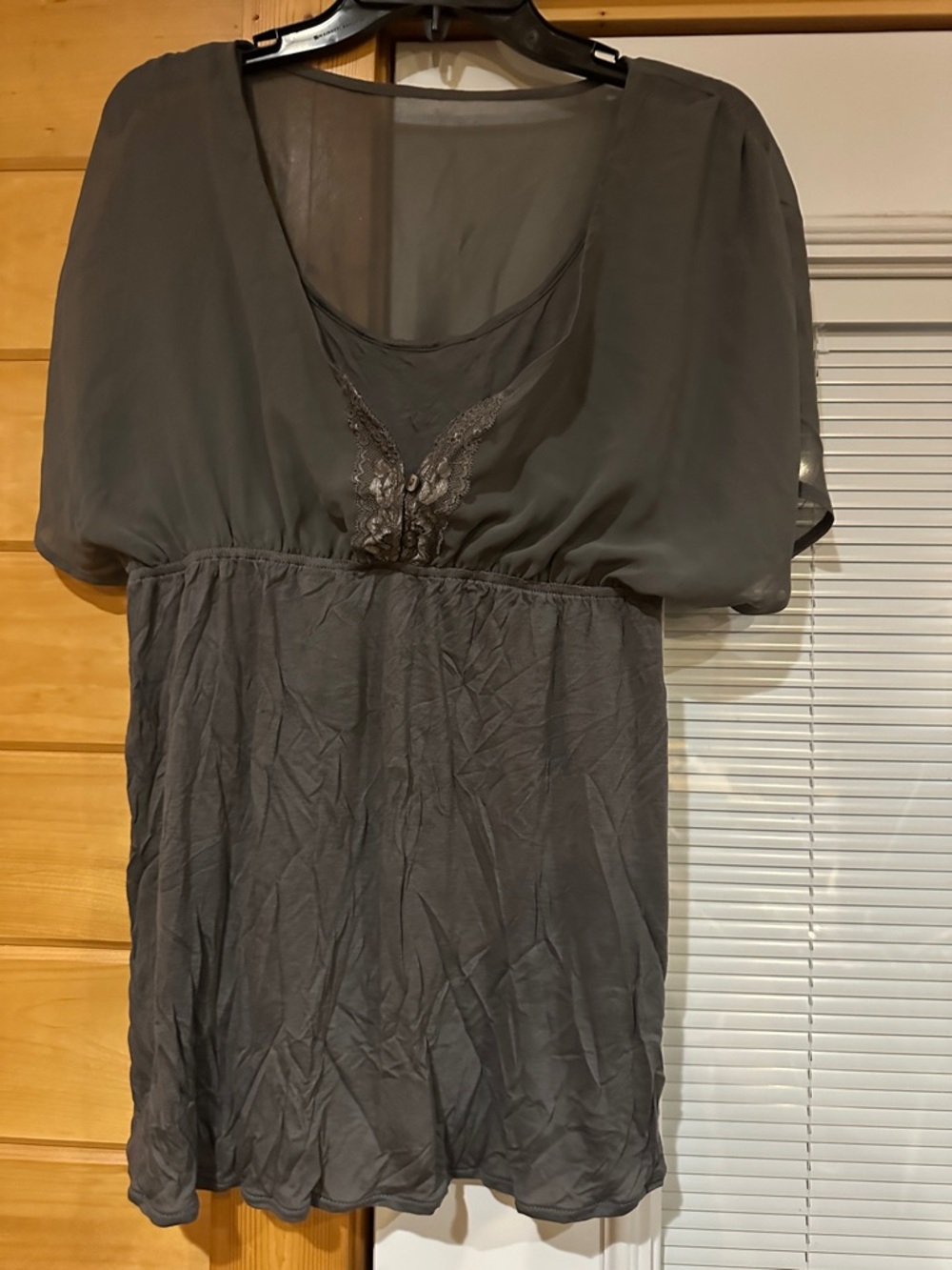 Converse Olive One Star Logo Shirt